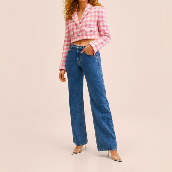 NWT Mango Crop Twead Jacket - Picture 3 of 9